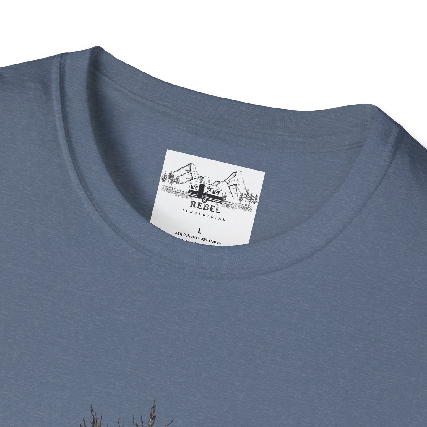 Keep Calm and Hike On | Tree Crown Unisex Softstyle T-Shirt