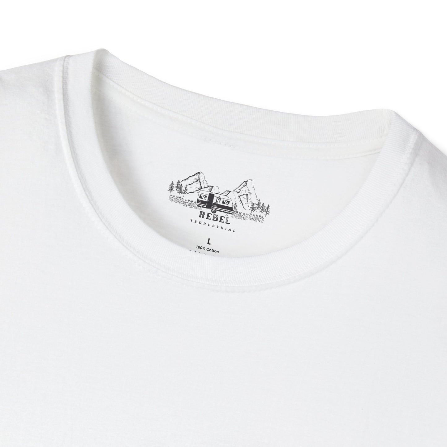 A Meal Without Mushrooms Is Like a Day Without Rain – Chanterelle Mushroom Unisex Softstyle T-Shirt