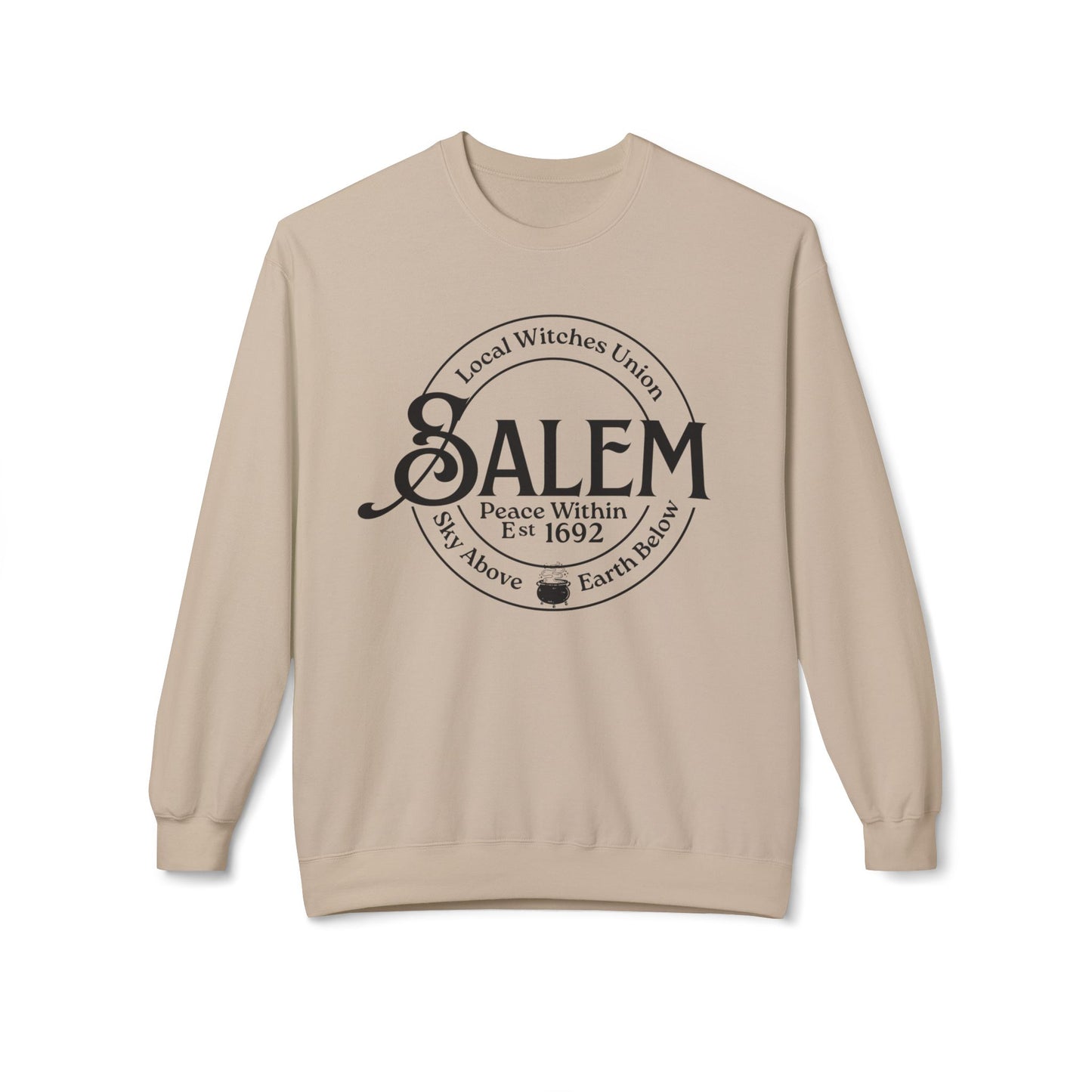 Salem Local Witches Union Midweight Fleece Sweatshirt