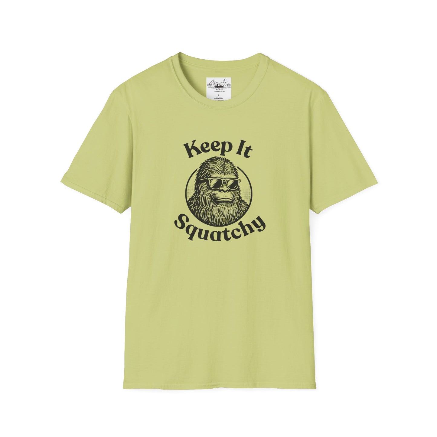 Keep It Squatchy Bigfoot T-Shirt – Unisex Softstyle Tee