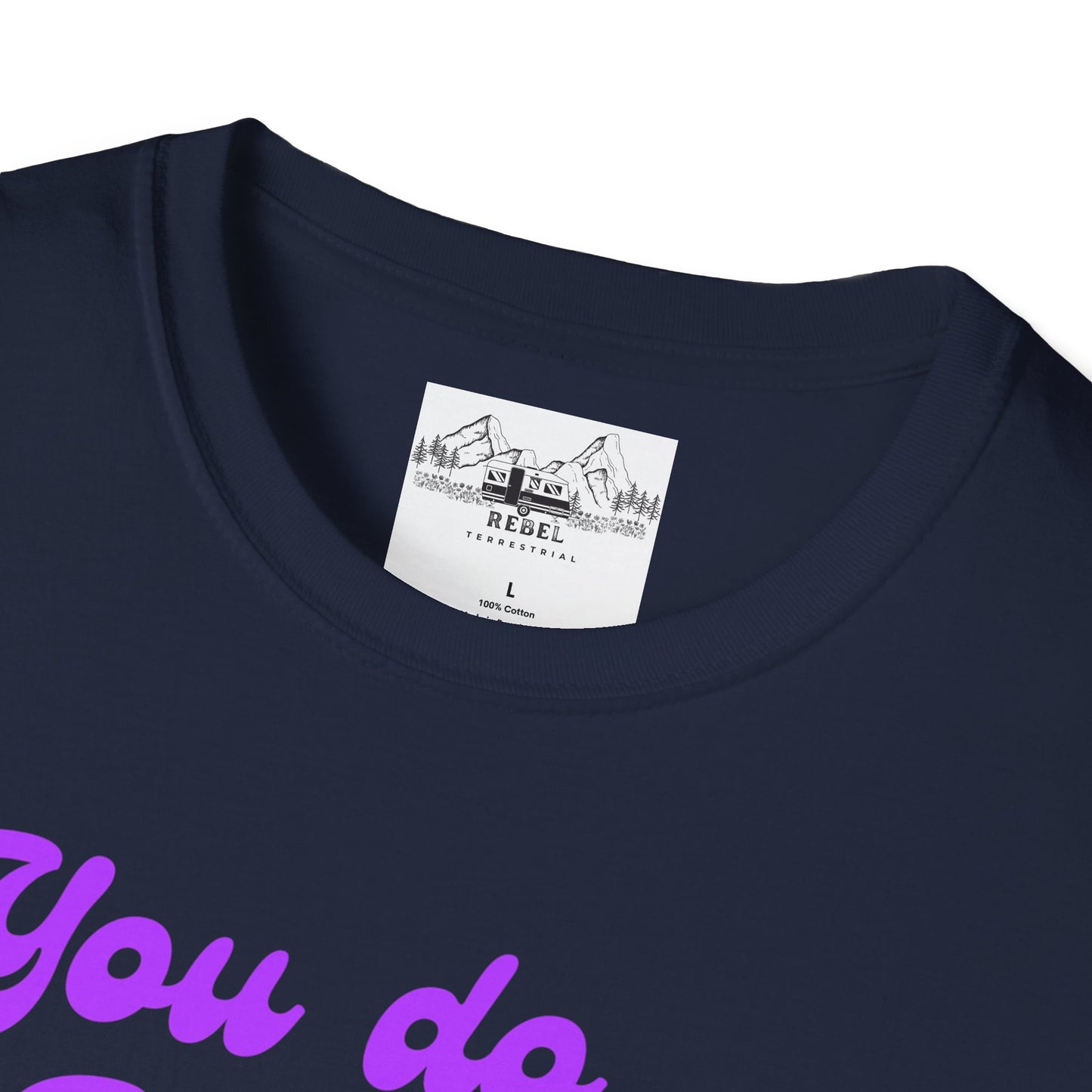 You Do You Boo – Playful Purple Lettering T-Shirt