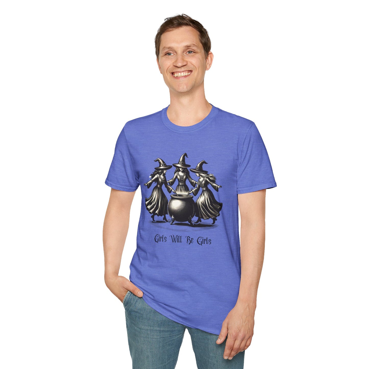 "Girls Will Be Girls" Witches Unisex T-Shirt