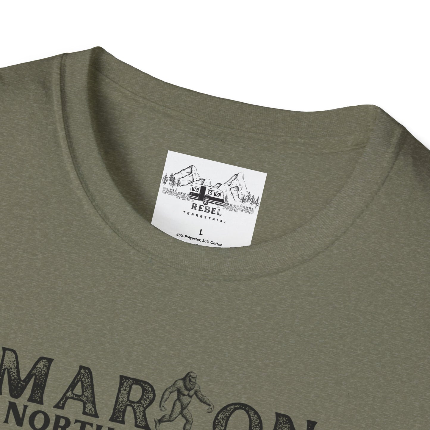 Marion North Carolina Bigfoot T-Shirt – Unisex Softstyle Tee