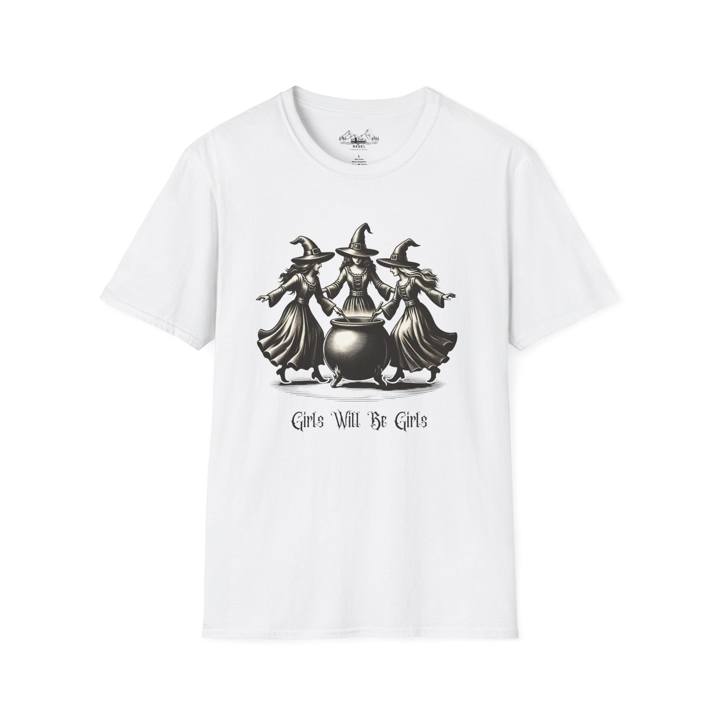 "Girls Will Be Girls" Witches Unisex T-Shirt