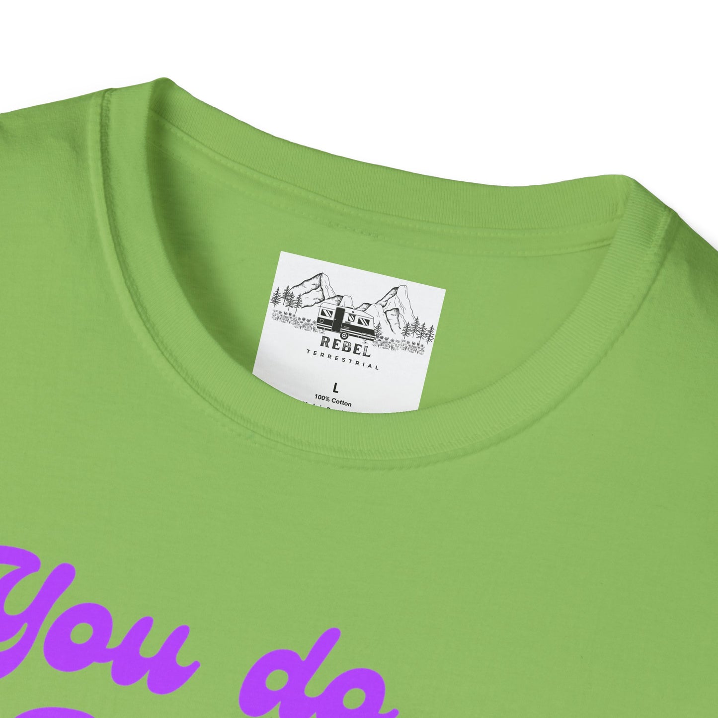You Do You Boo – Playful Purple Lettering T-Shirt