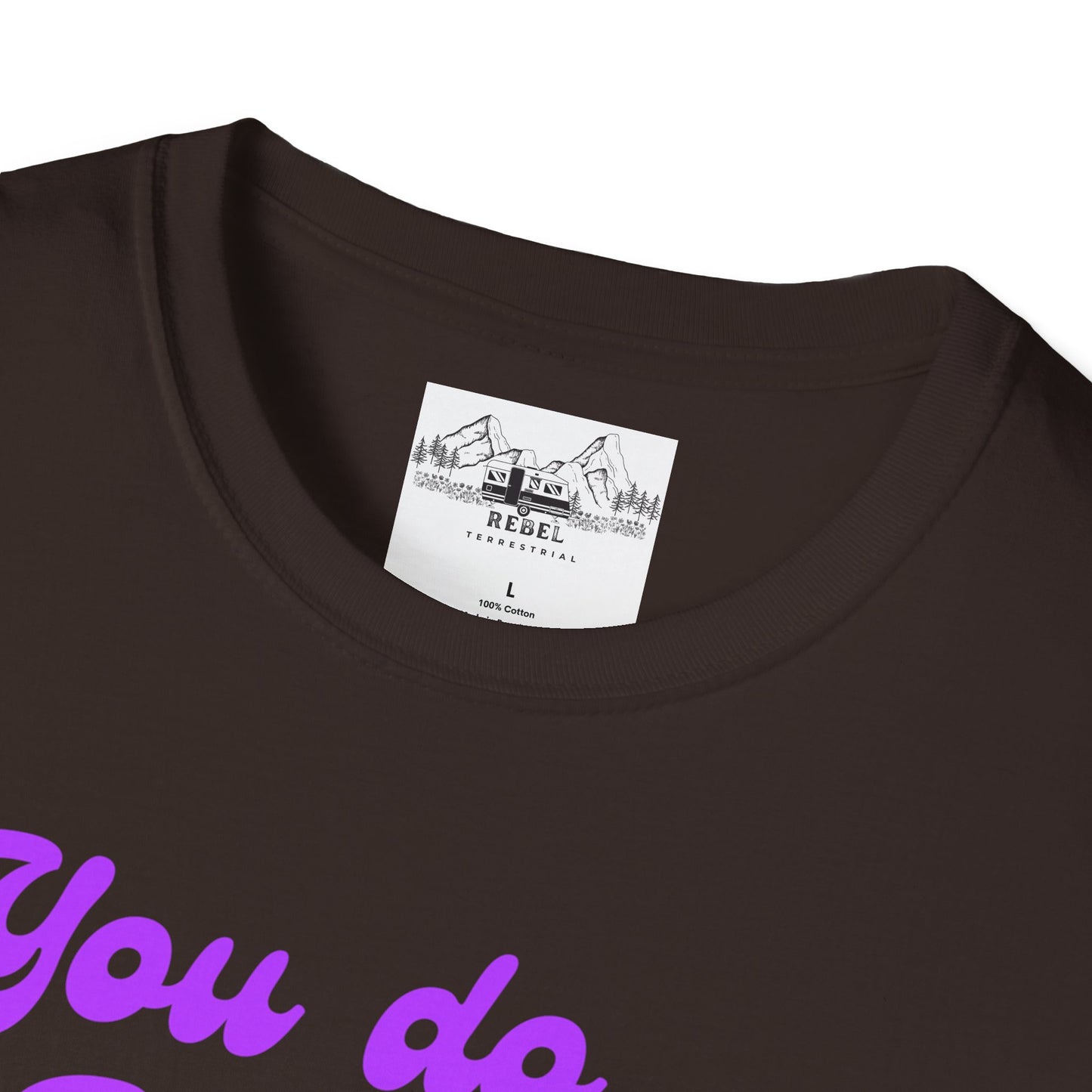 You Do You Boo – Playful Purple Lettering T-Shirt