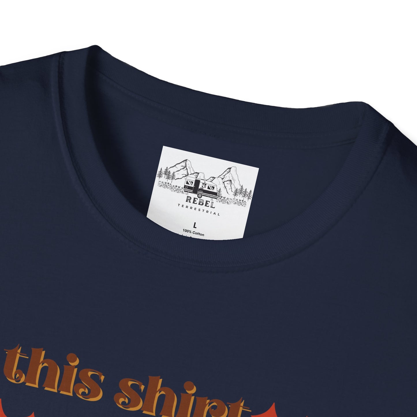 This Shirt Smells Like Campfire – Cozy Outdoorsy Unisex Softstyle T-Shirt