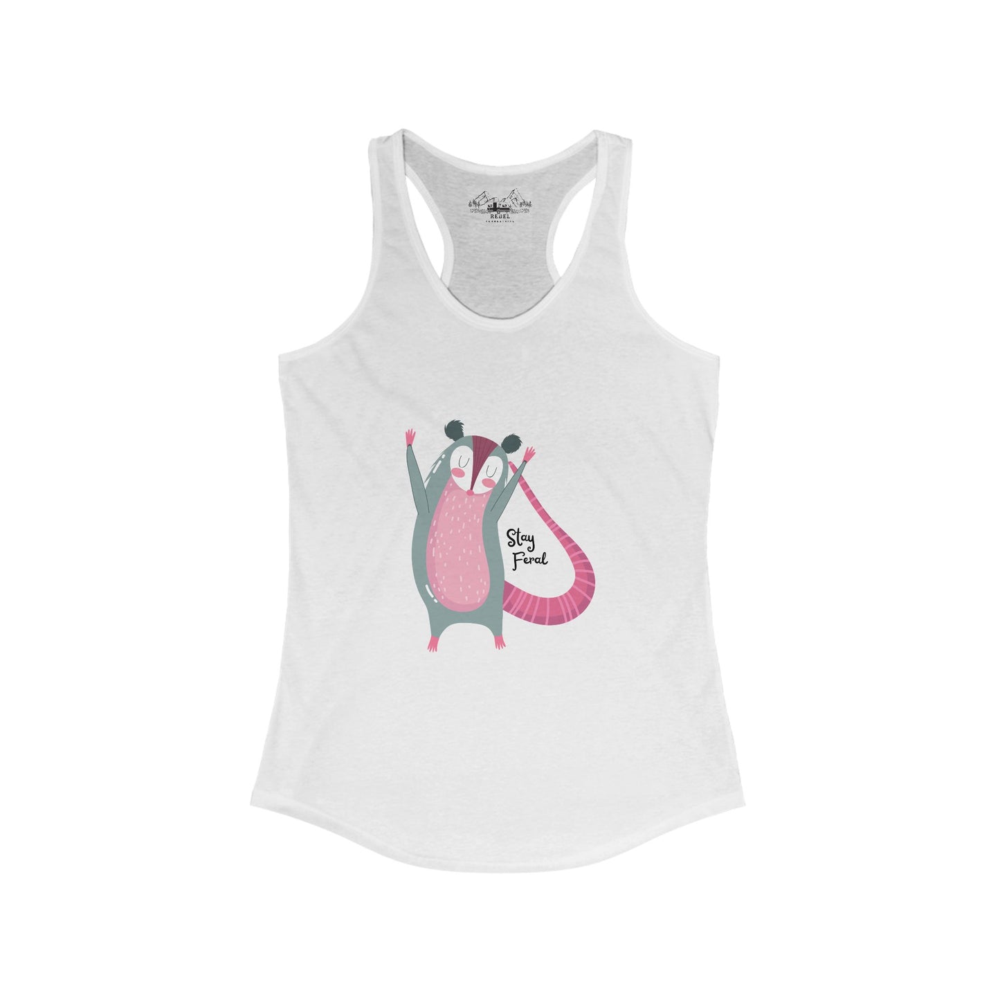 Stay Feral – Women’s Racerback Tank