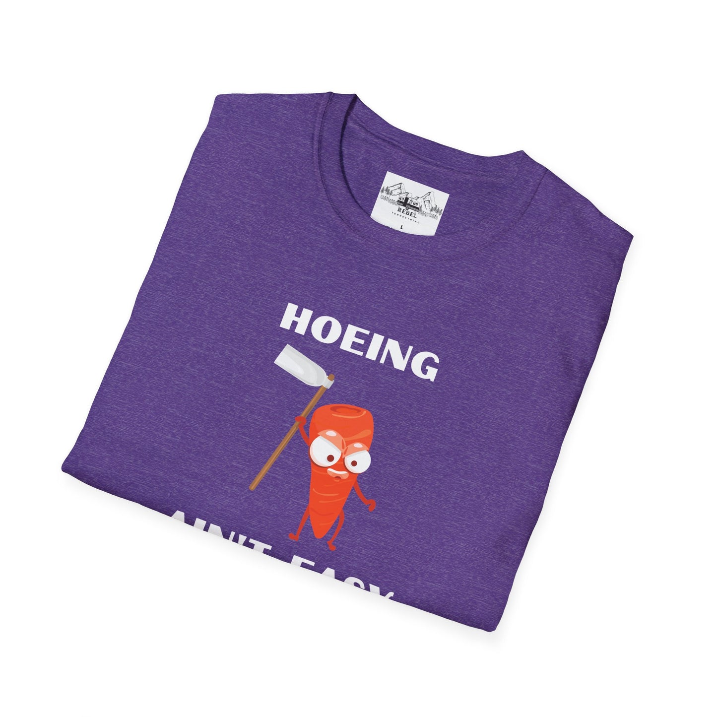 "Hoeing Ain't Easy" – Funny Gardening T-Shirt