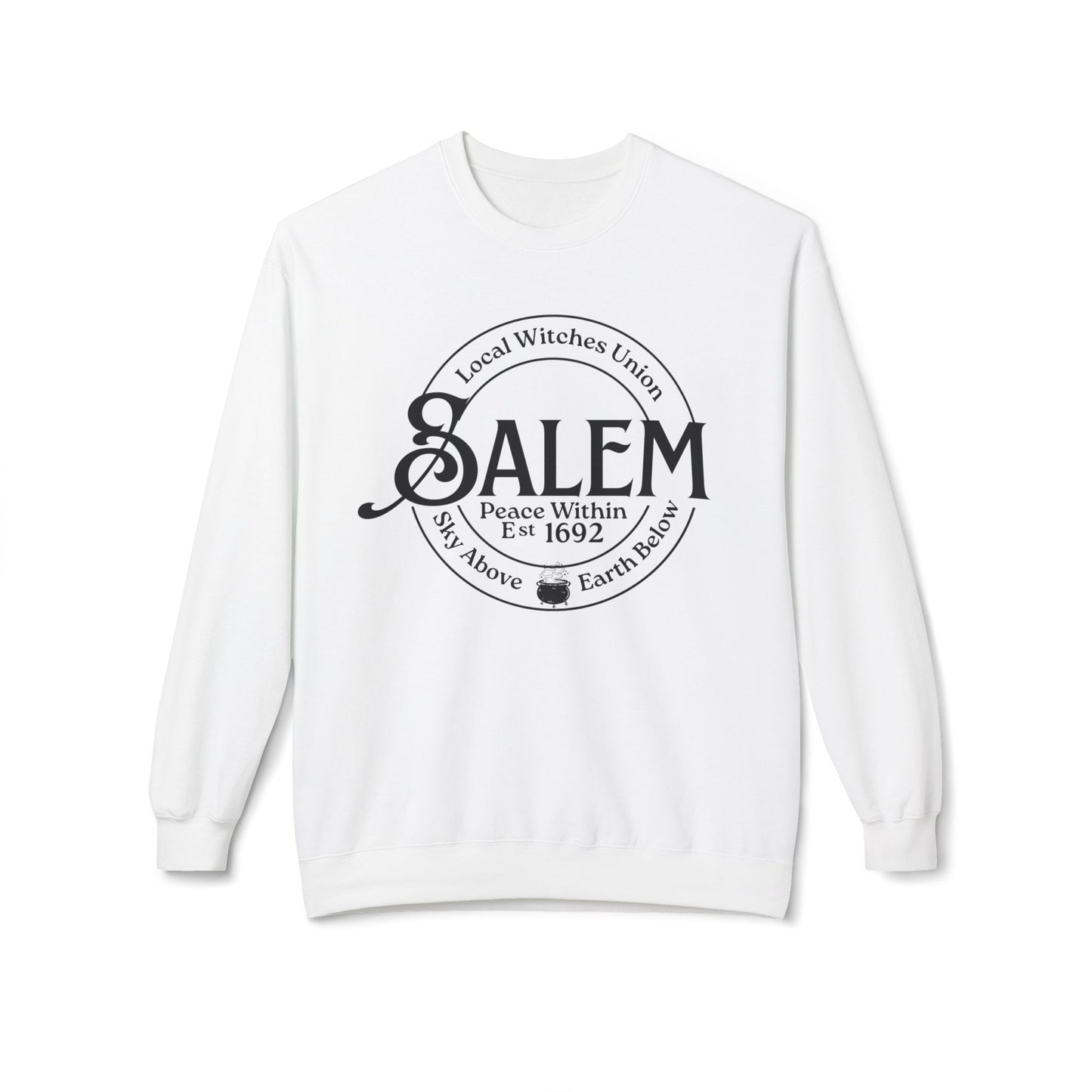 Salem Local Witches Union Midweight Fleece Sweatshirt