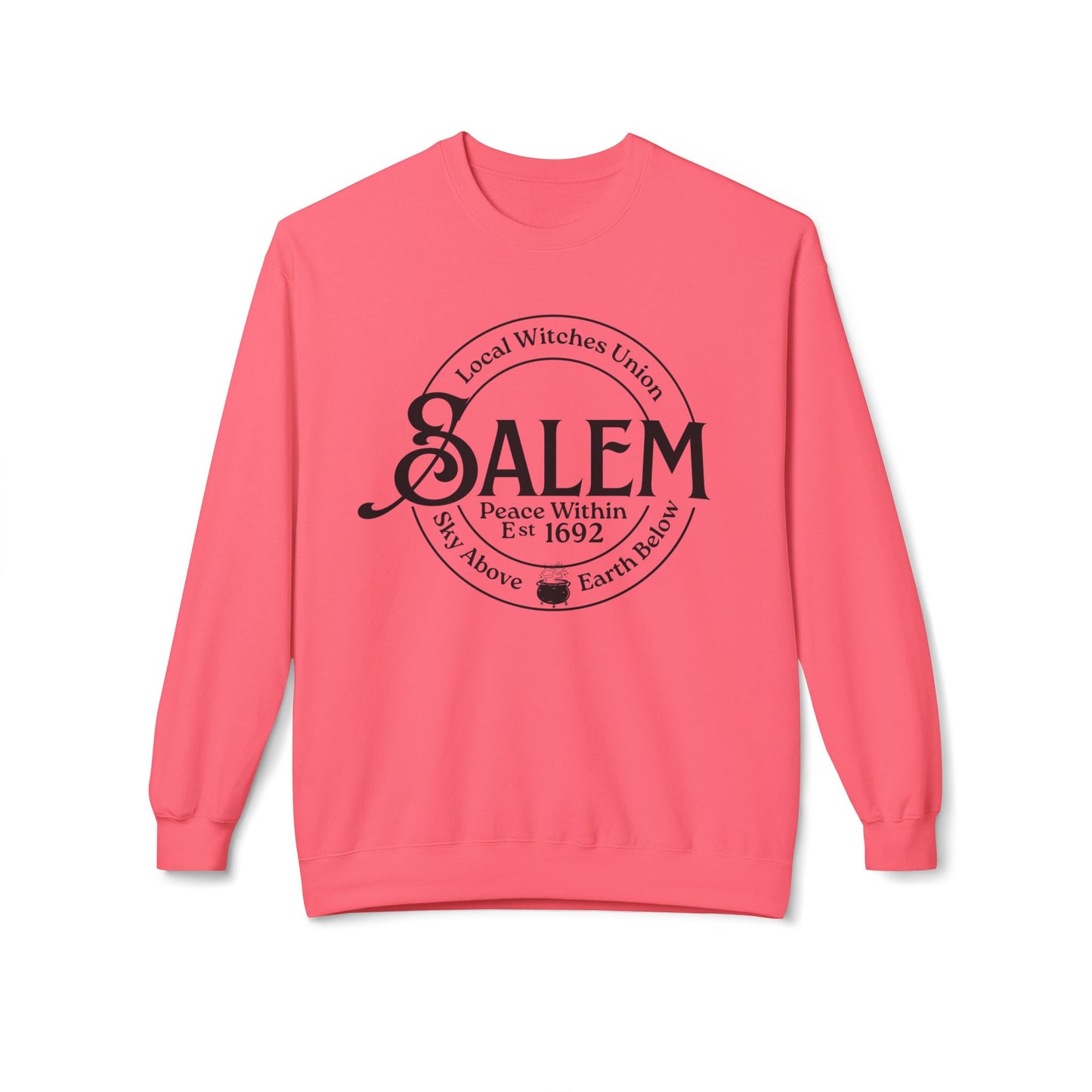 Salem Local Witches Union Midweight Fleece Sweatshirt