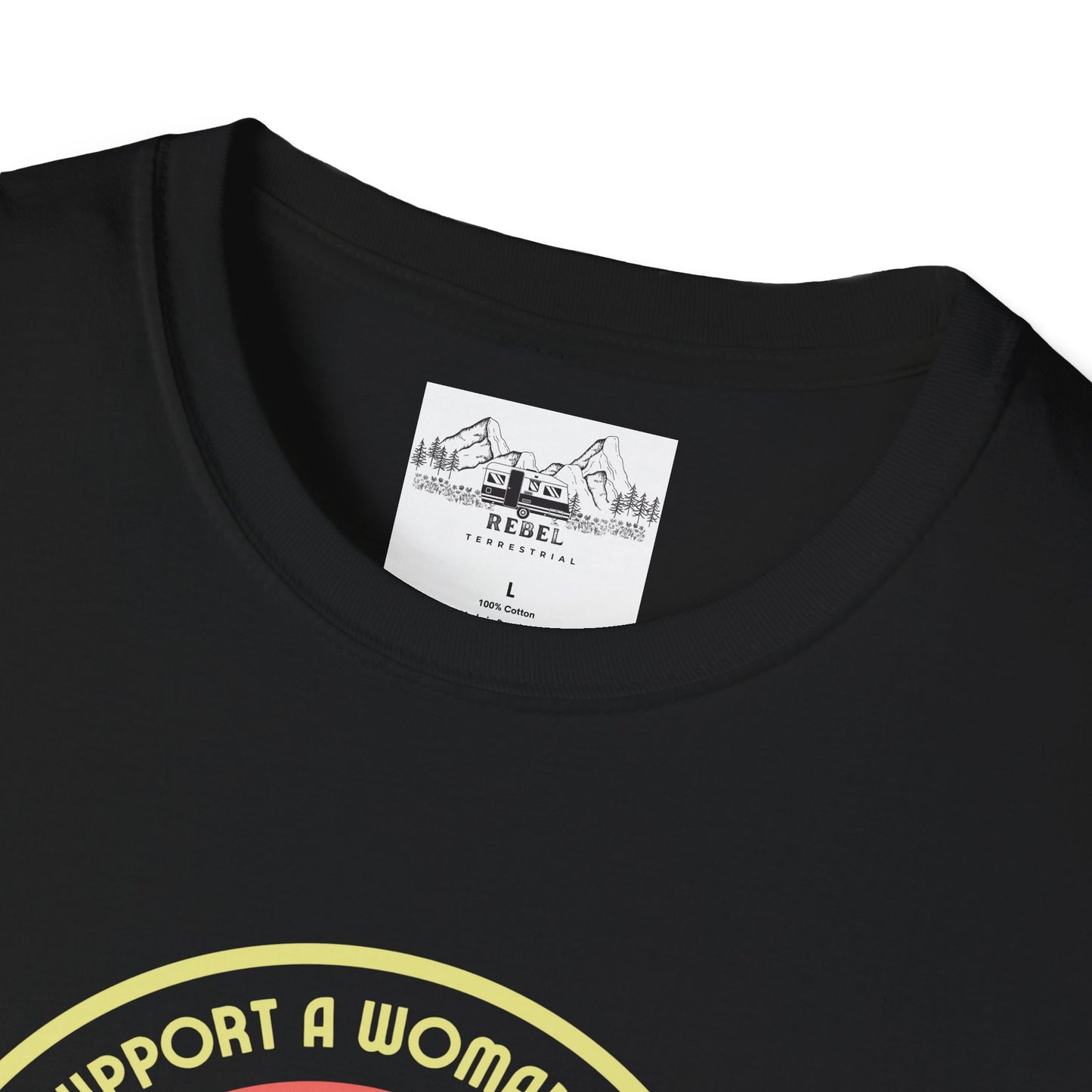 I Support a Woman’s Right to Have Pockets – Retro Tee