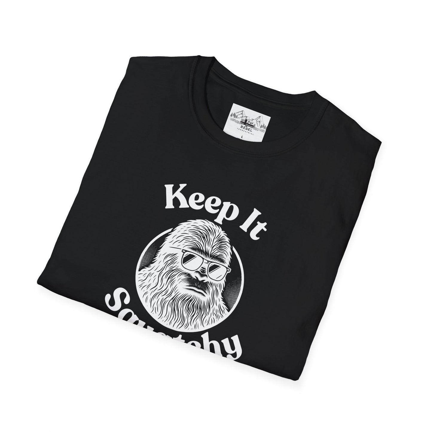Keep It Squatchy Bigfoot T-Shirt – Unisex Softstyle Tee