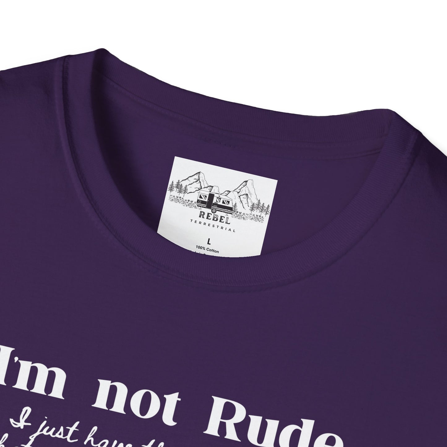 I’m Not Rude – I Just Have the Balls to Say It | Unisex Statement T-Shirt