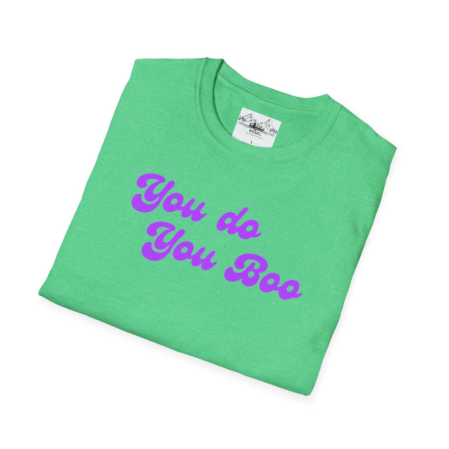 You Do You Boo – Playful Purple Lettering T-Shirt