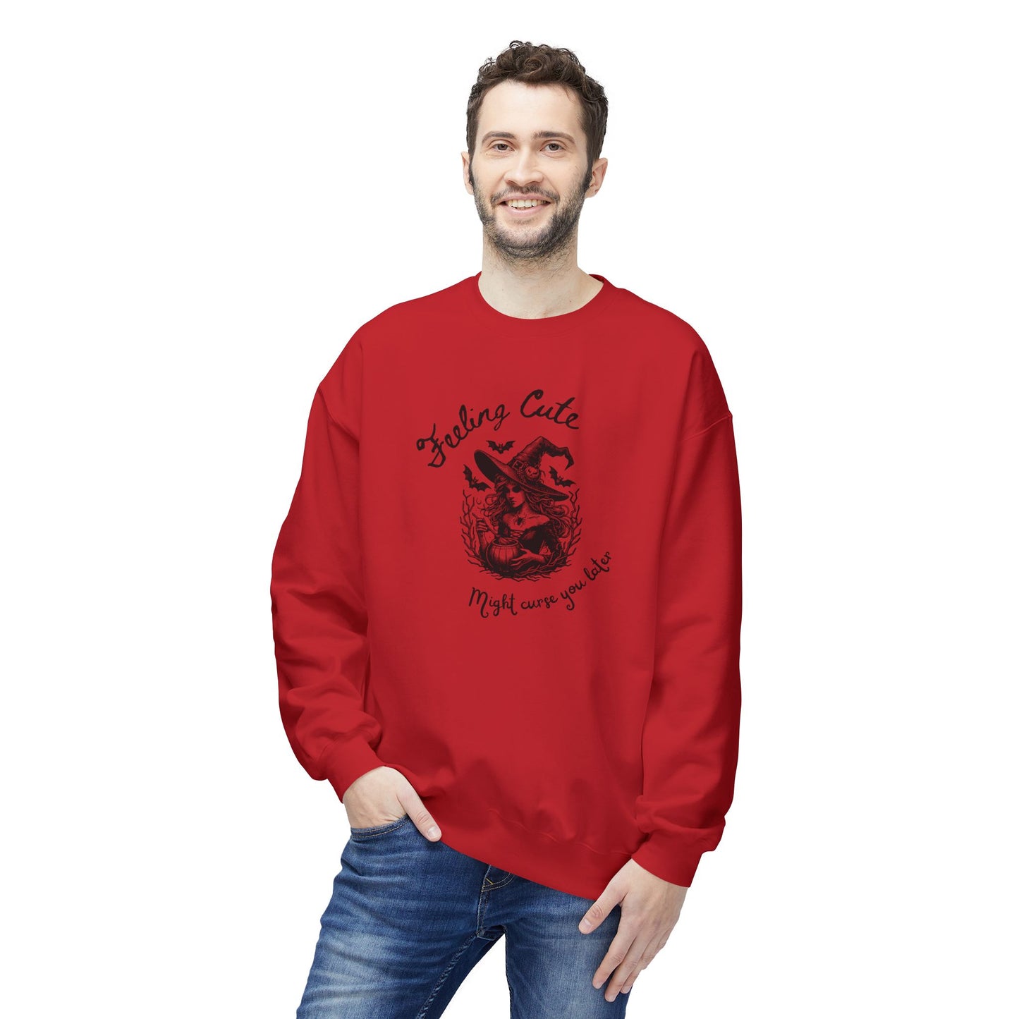 Feeling Cute, Might Curse You Later Sweatshirt