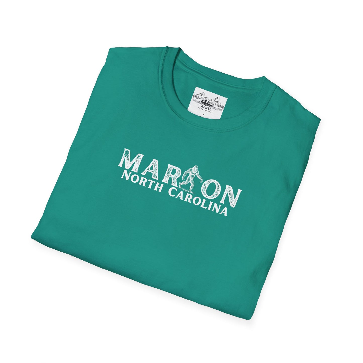 Marion North Carolina Bigfoot T-Shirt – Unisex Softstyle Tee