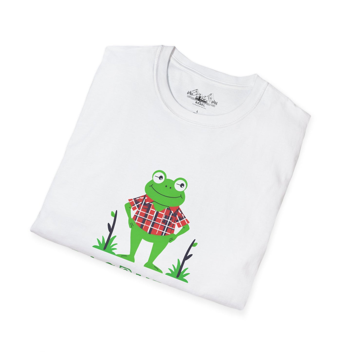 Cartoon Frog "Dagburnit" Unisex Softstyle T-Shirt – Southern Charm Meets Cozy Style