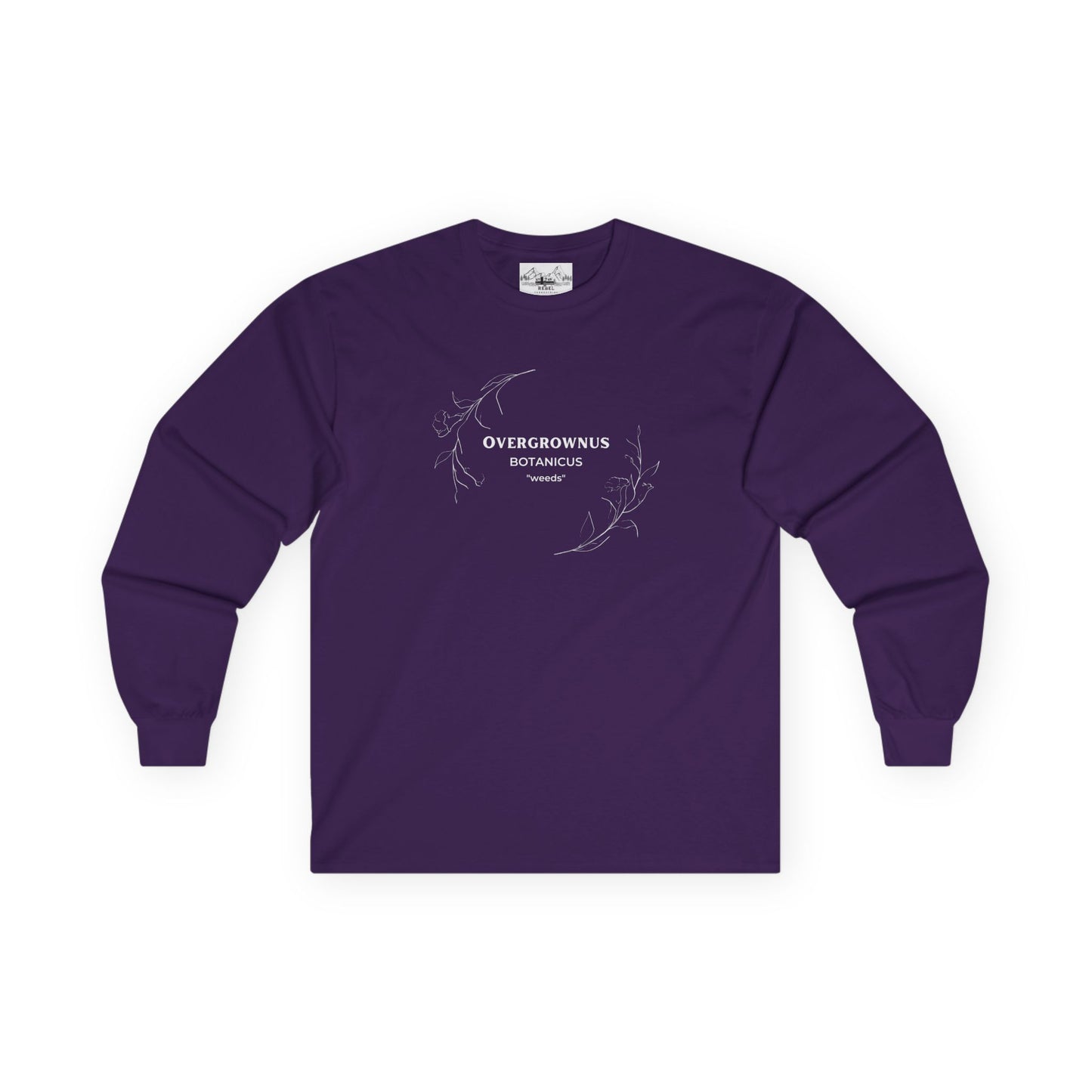Botanics Long Sleeve Tee - Overgrownus Design for Nature Lovers