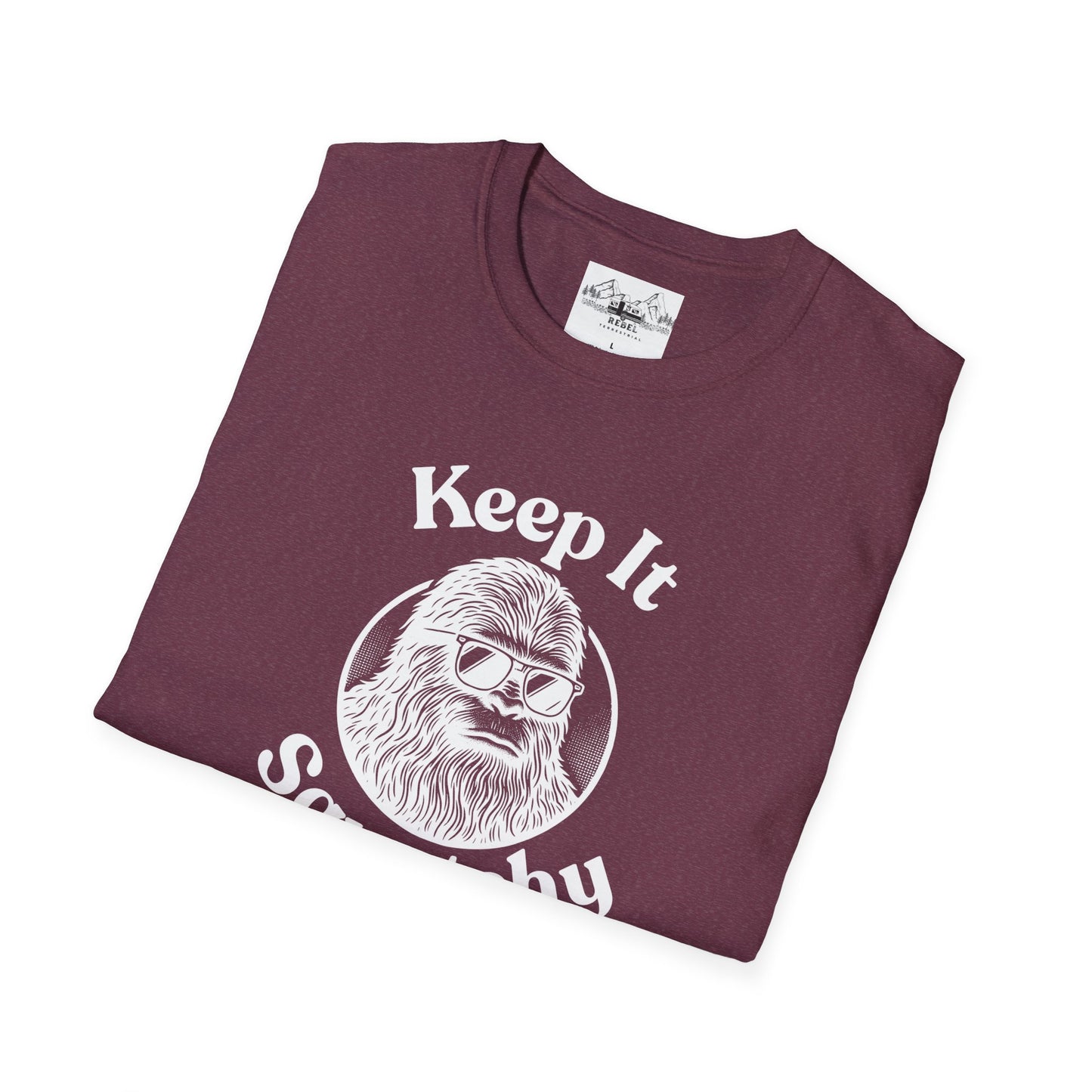 Keep It Squatchy Bigfoot T-Shirt – Unisex Softstyle Tee