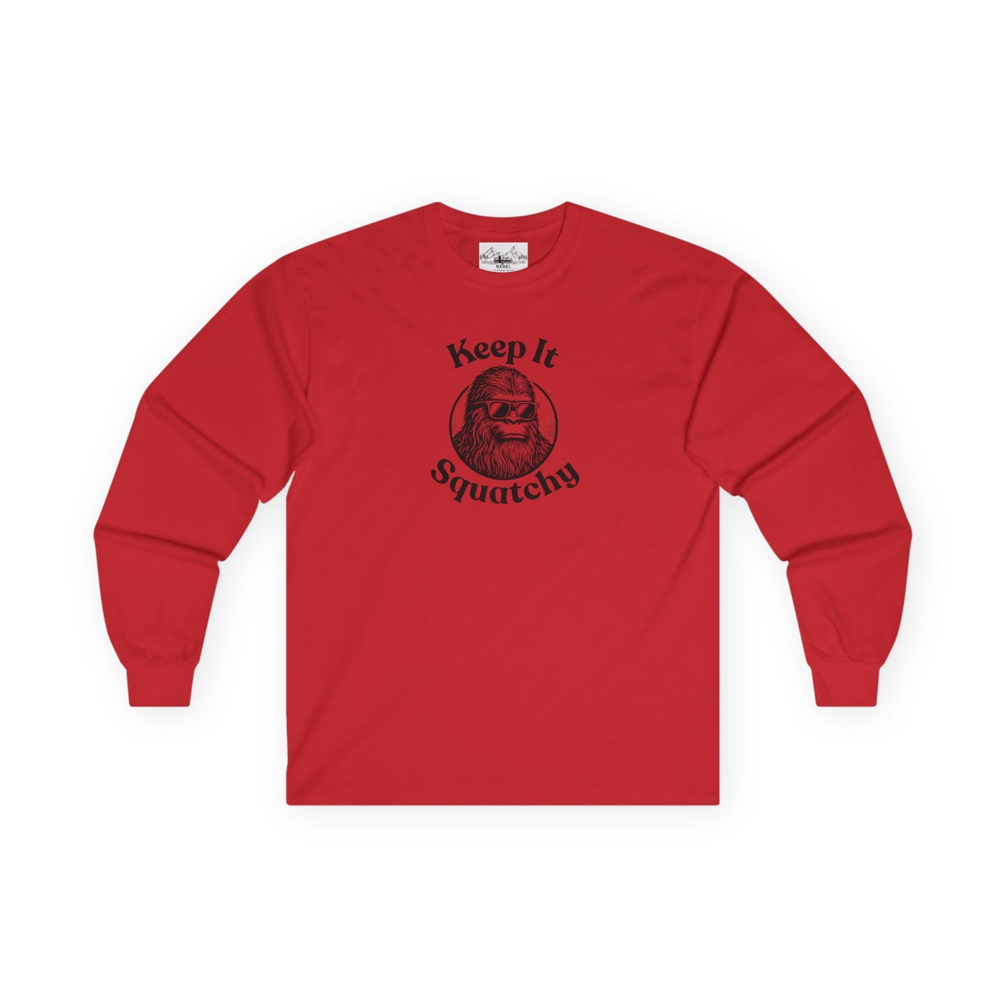 Keep It Squatchy | Bigfoot Long Sleeve Unisex Ultra Cotton Tee