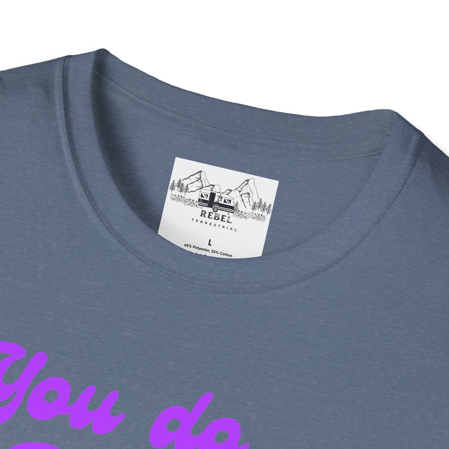 You Do You Boo – Playful Purple Lettering T-Shirt