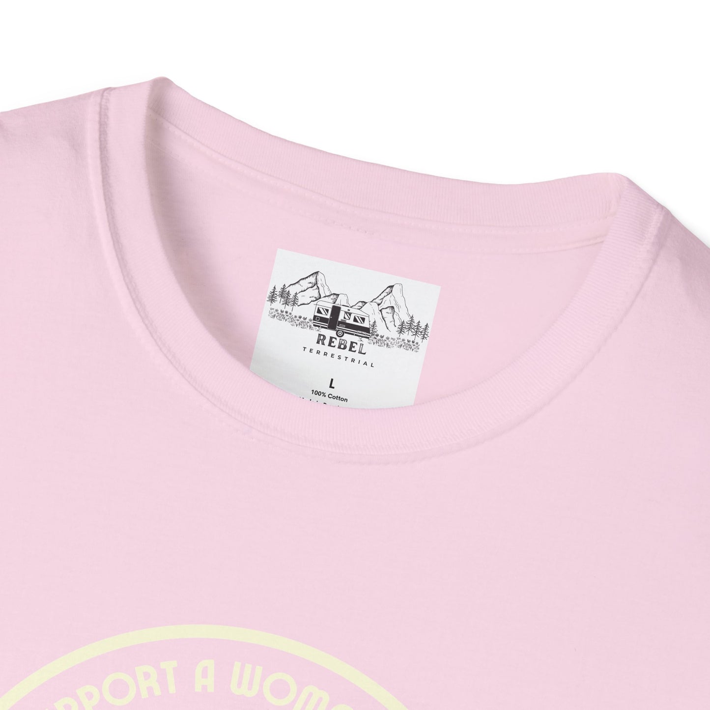 I Support a Woman’s Right to Have Pockets – Retro Tee