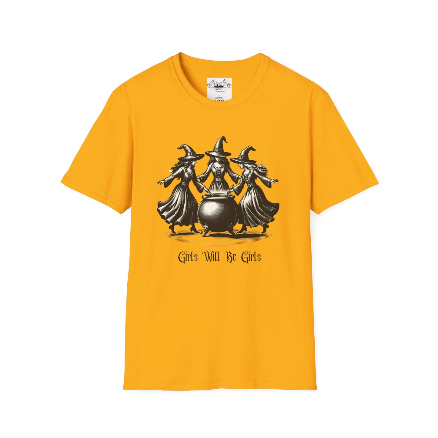 "Girls Will Be Girls" Witches Unisex T-Shirt