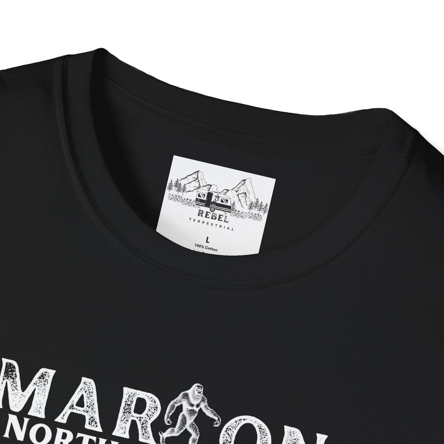 Marion North Carolina Bigfoot T-Shirt – Unisex Softstyle Tee