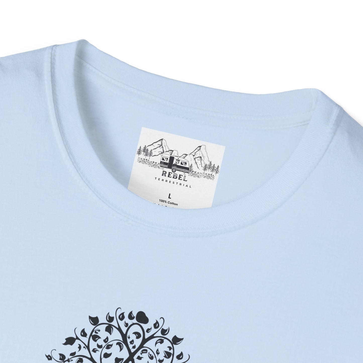 Tree of Knowledge β Ruth Stout Quote T-Shirt