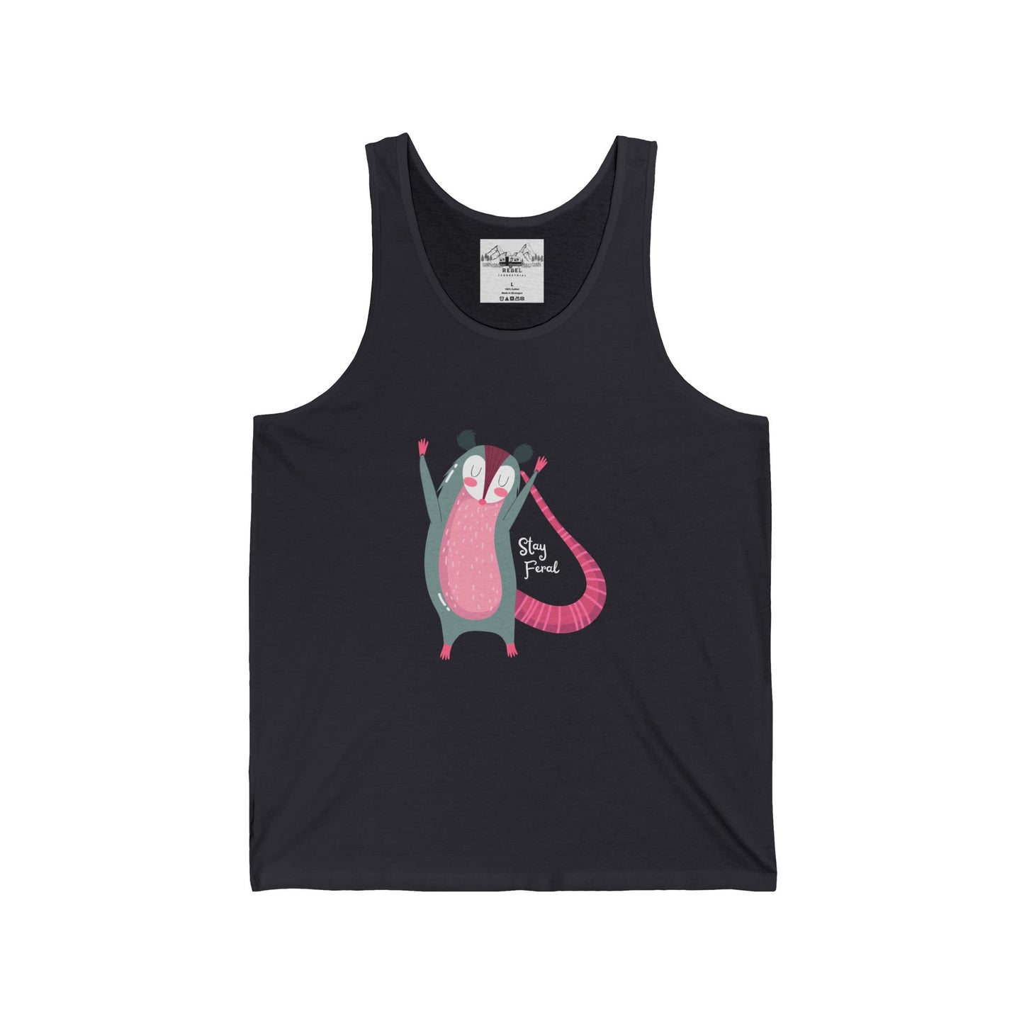 Stay Feral – Unisex Jersey Tank
