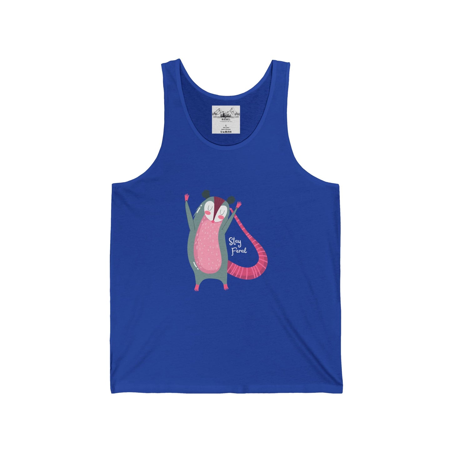 Stay Feral – Unisex Jersey Tank