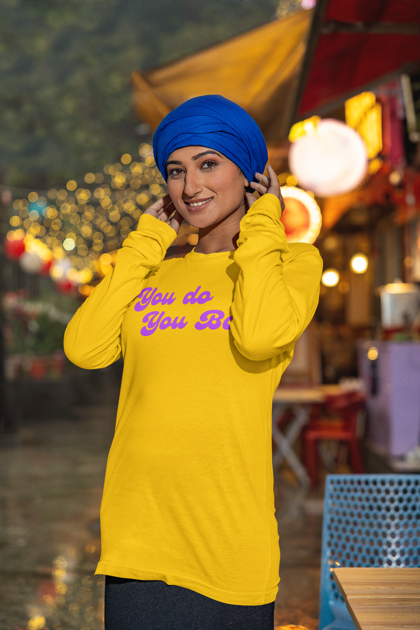 "You Do You, Boo" – Retro Long Sleeve Tee