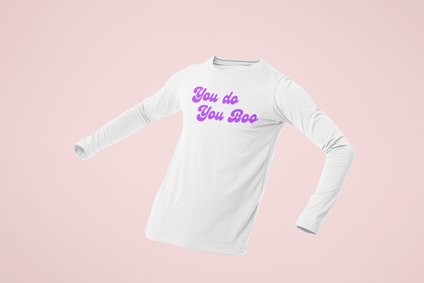 "You Do You, Boo" – Retro Long Sleeve Tee