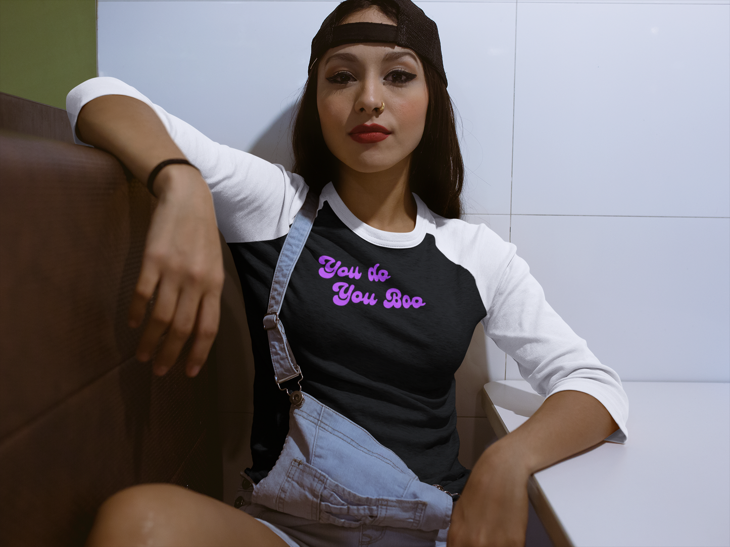 You Do You Boo – 3/4 Sleeve Baseball Tee