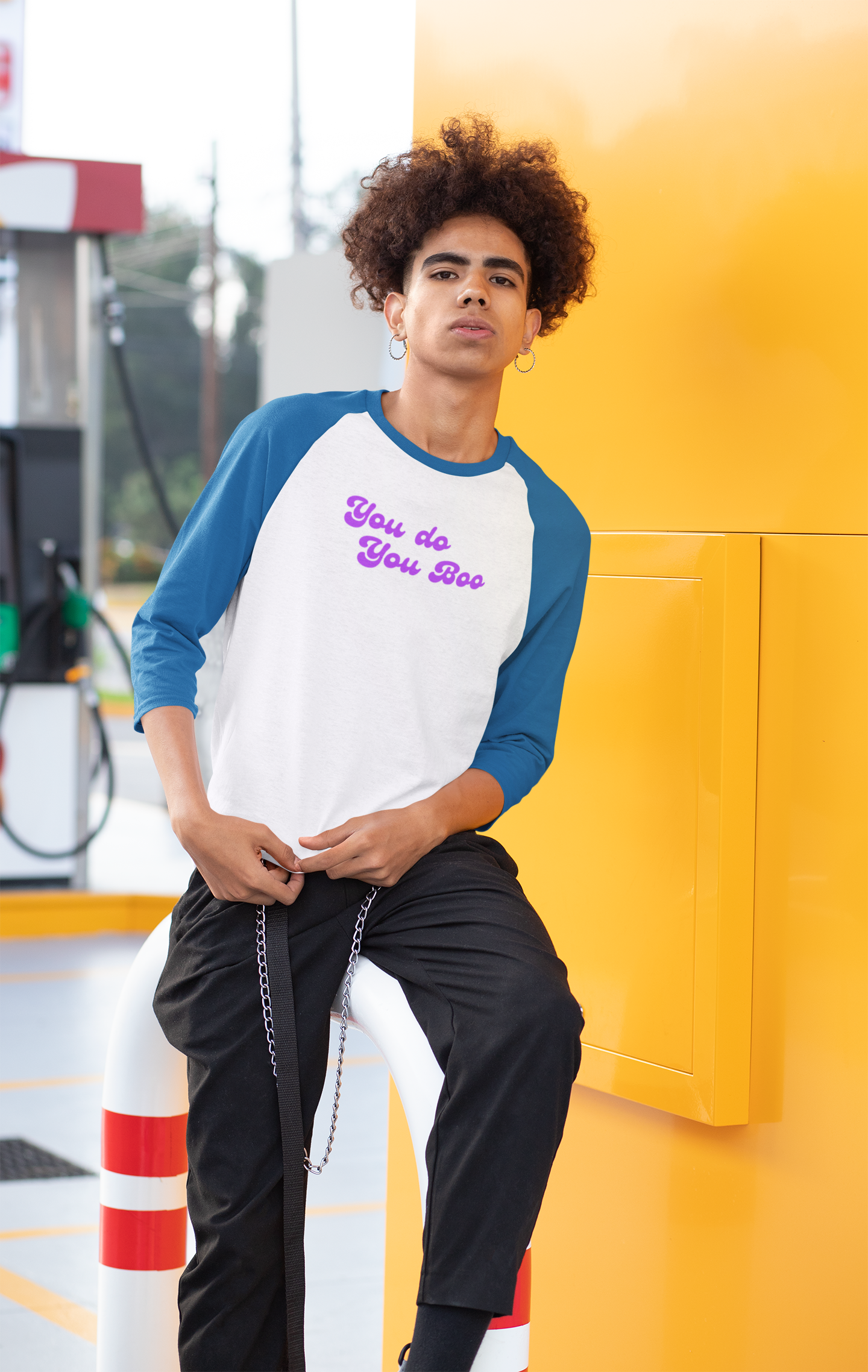 You Do You Boo – 3/4 Sleeve Baseball Tee