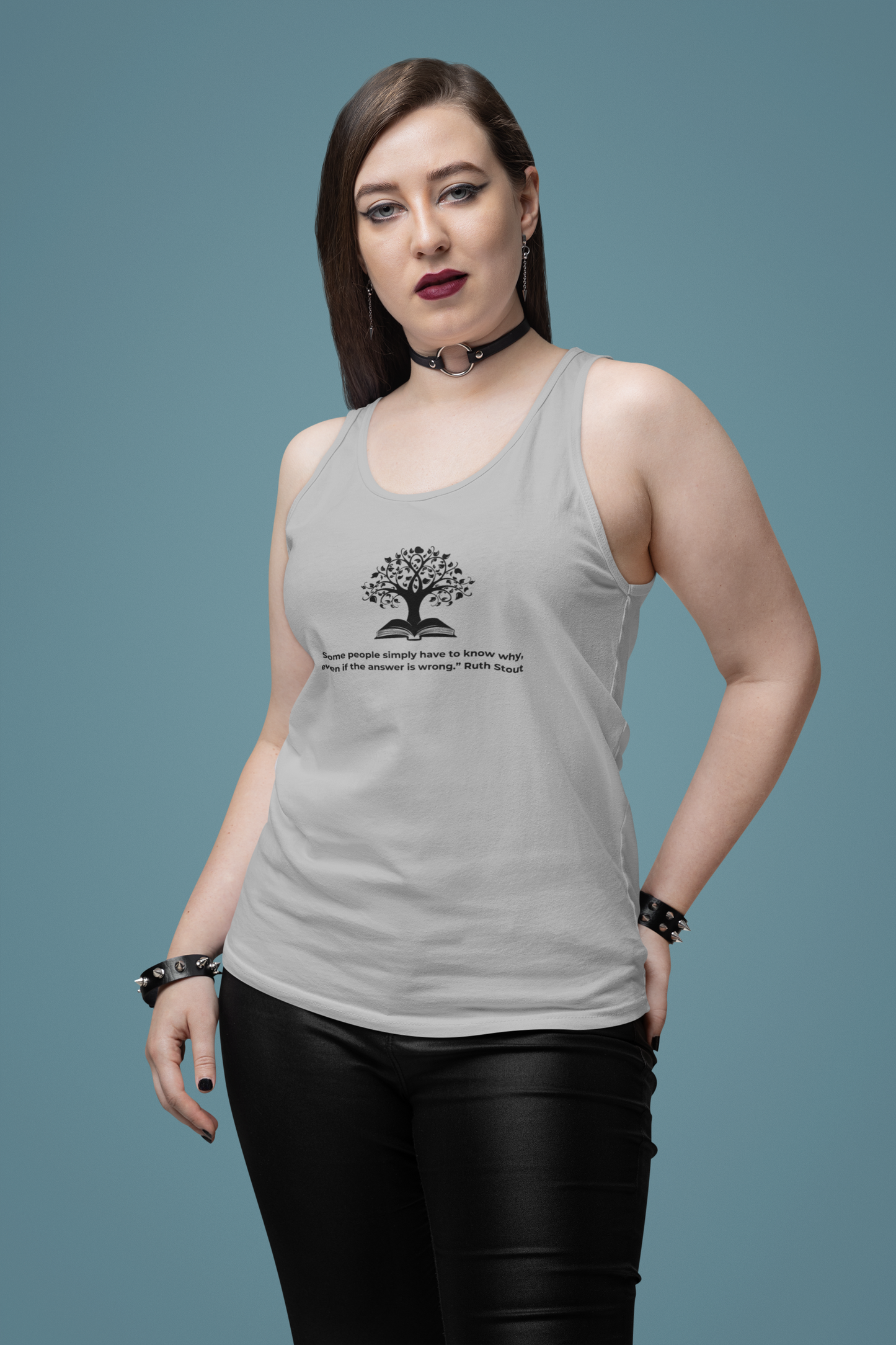 “Some People Simply Have to Know Why” – Unisex Jersey Tank