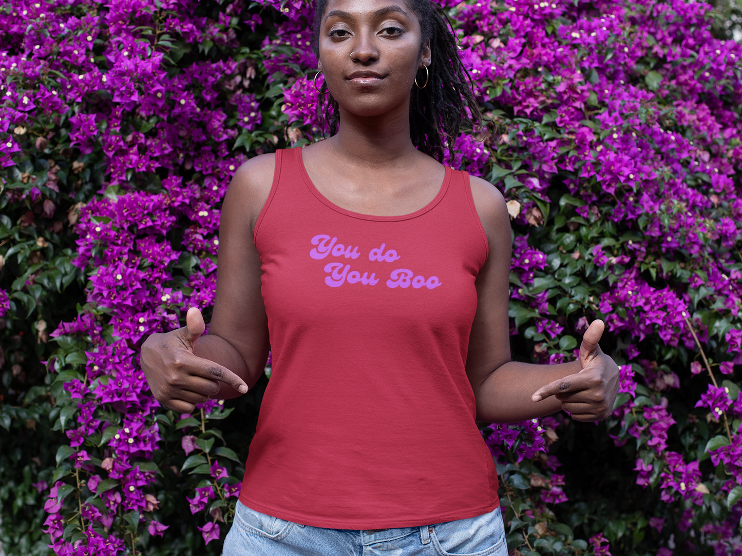 You Do You Boo – Unisex Jersey Tank