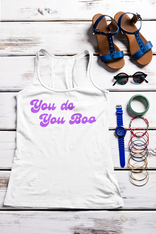 You Do You Boo – Women’s Racerback Tank