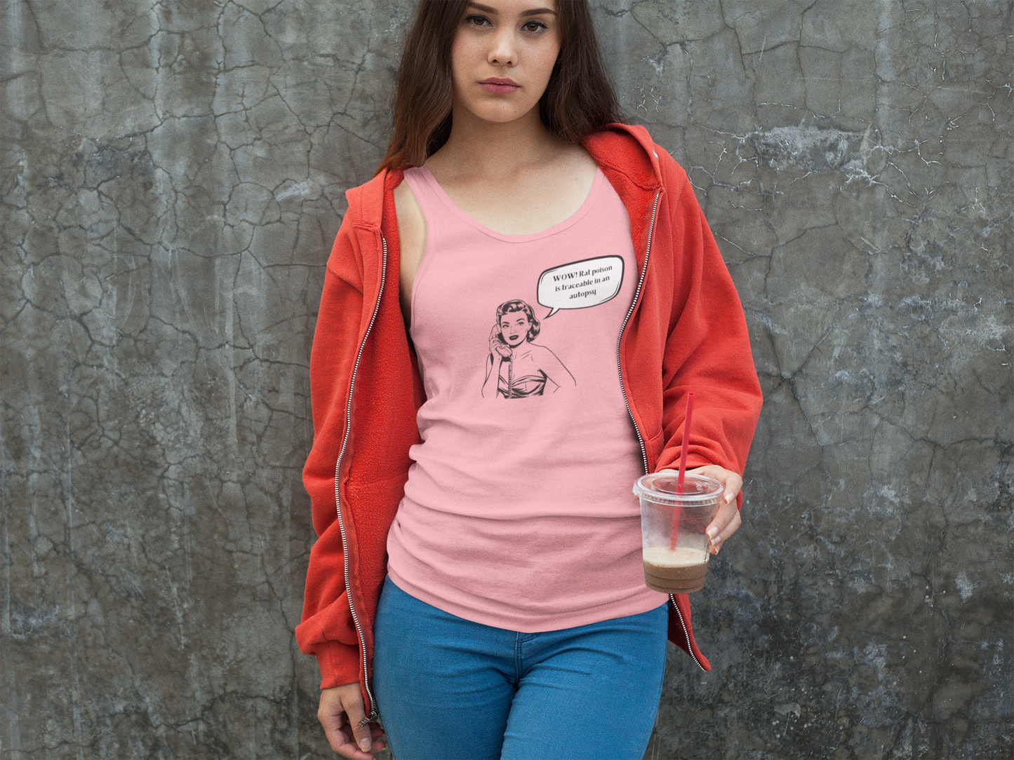 Wow! Rat Poison Is Traceable in an Autopsy – Women’s Racerback Tank