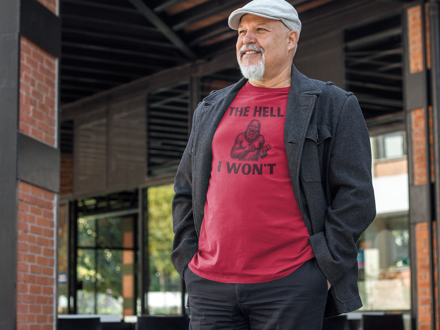 The Hell I Won’t Sasquatch T-Shirt – Unisex Softstyle Tee