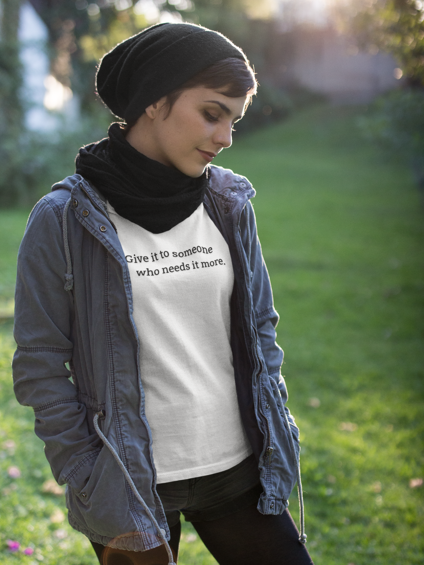 Give It to Someone Who Needs It More - Unisex Softstyle T-Shirt