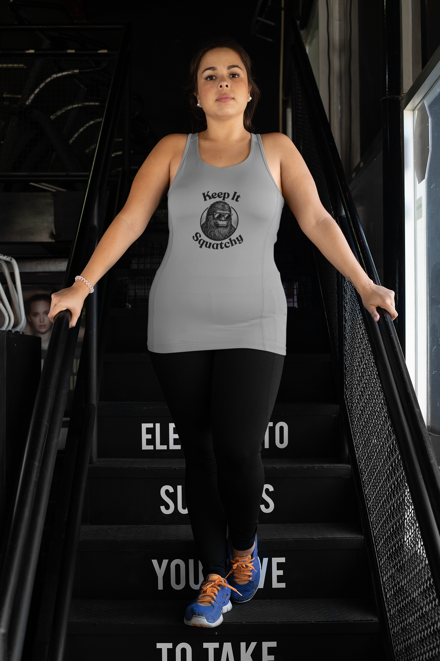 Keep It Squatchy | Women’s Racerback Tank Top