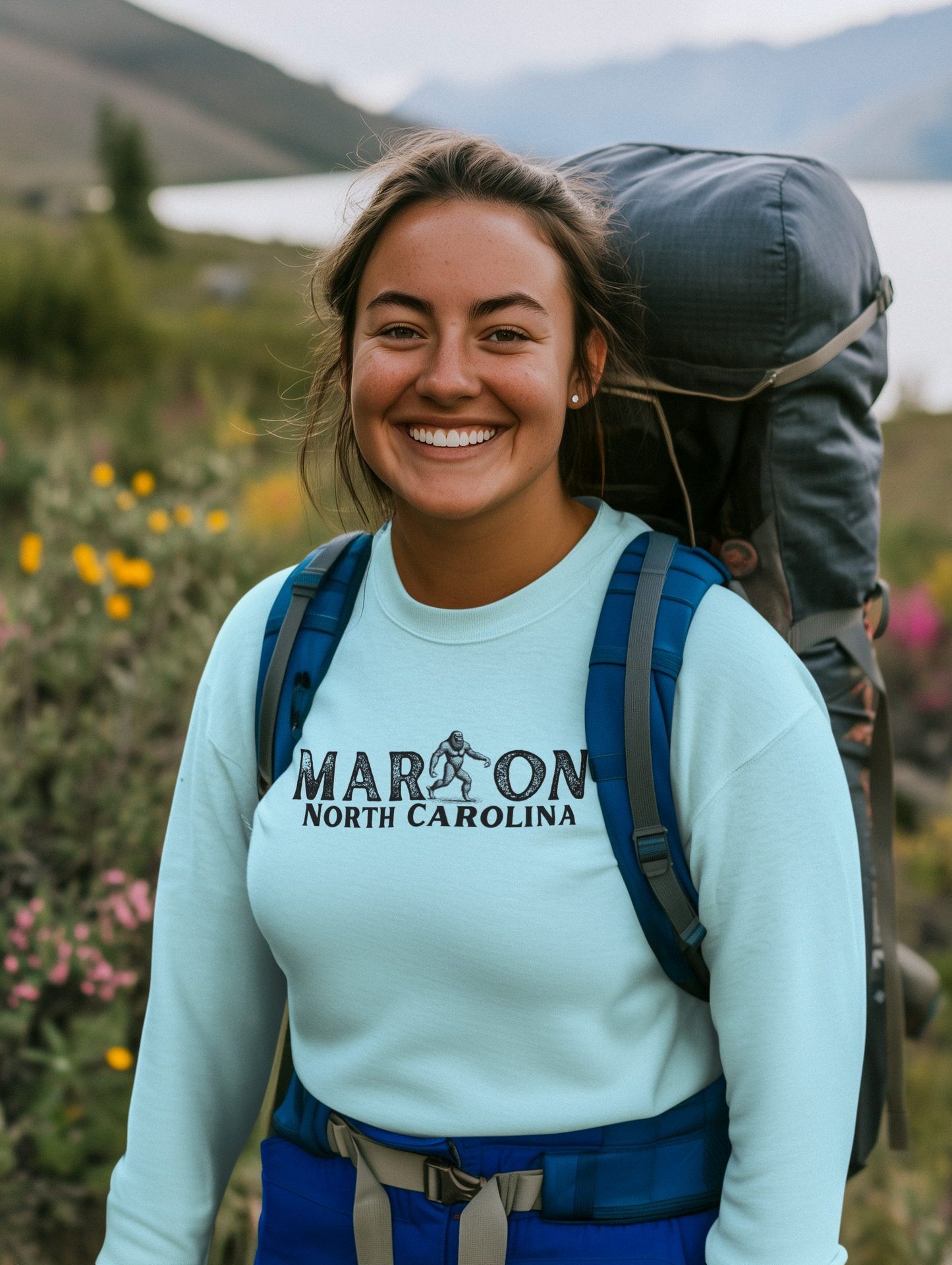 Marion NC Bigfoot Long Sleeve Tee – Celebrate the Legend