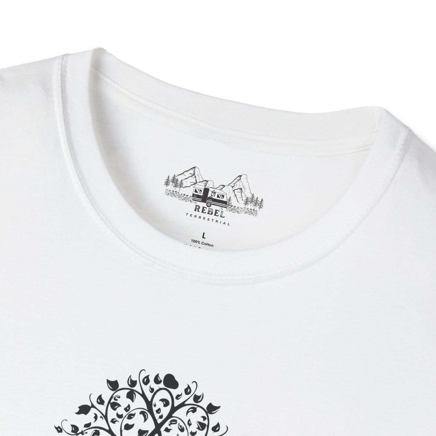 Tree of Knowledge β Ruth Stout Quote T-Shirt