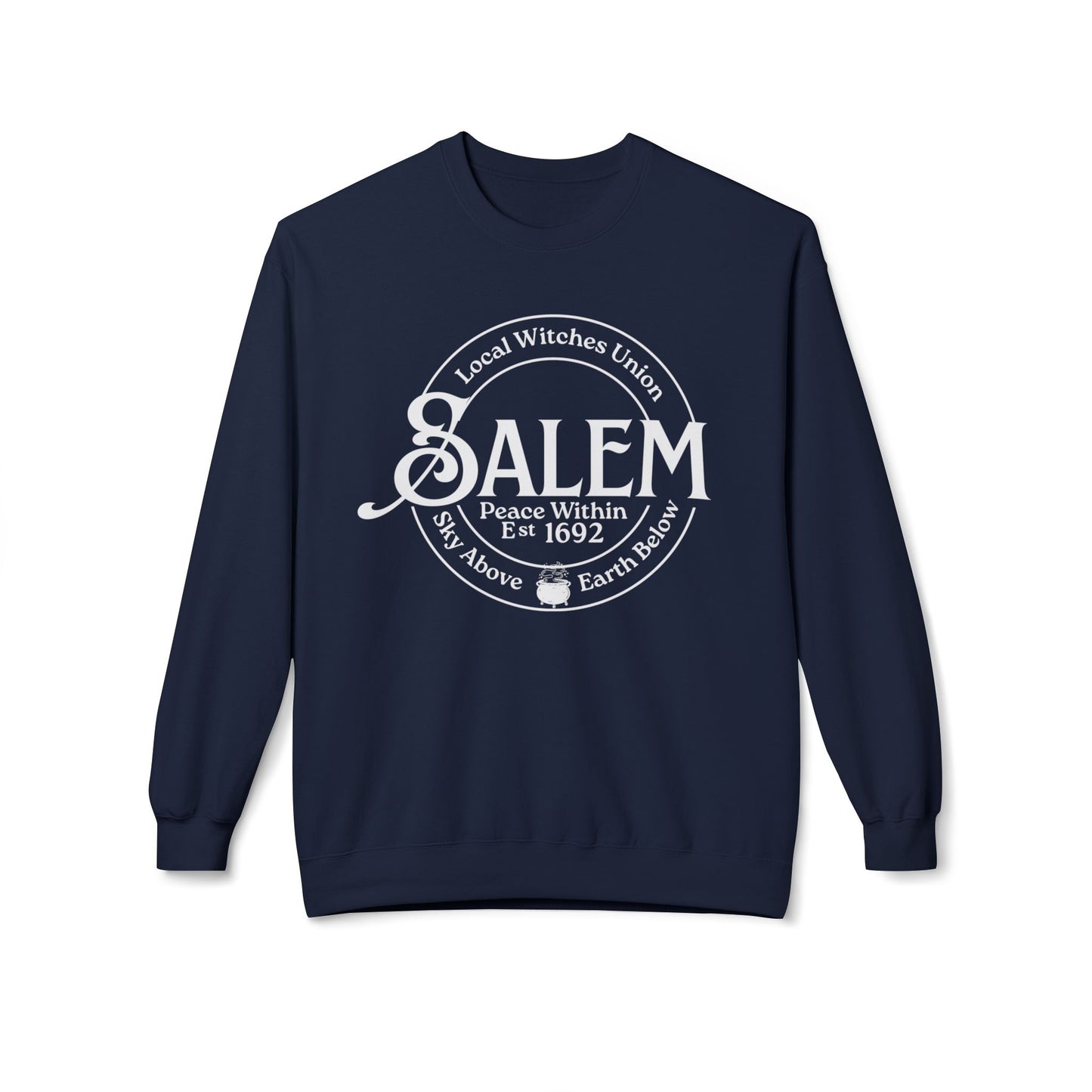 Salem Local Witches Union Midweight Fleece Sweatshirt