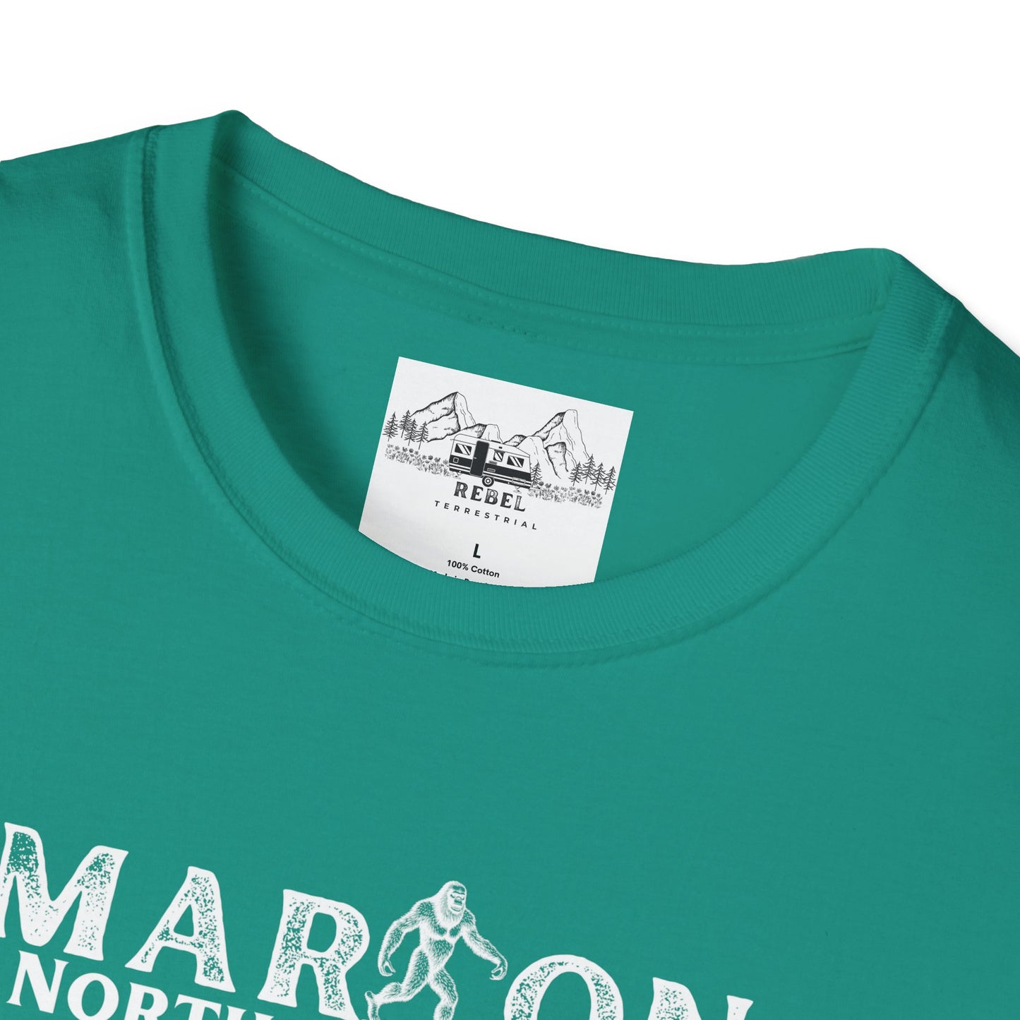 Marion North Carolina Bigfoot T-Shirt – Unisex Softstyle Tee