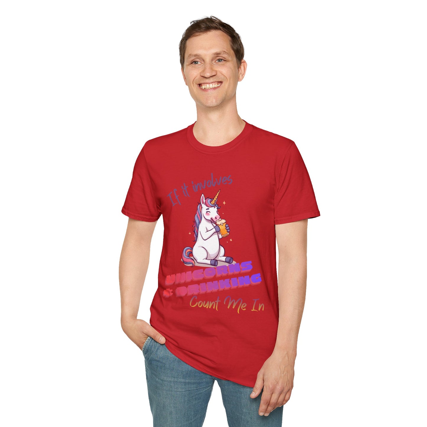 Unicorns & Drinking Graphic Tee