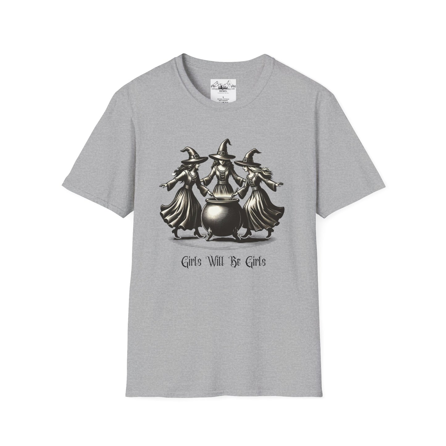 "Girls Will Be Girls" Witches Unisex T-Shirt