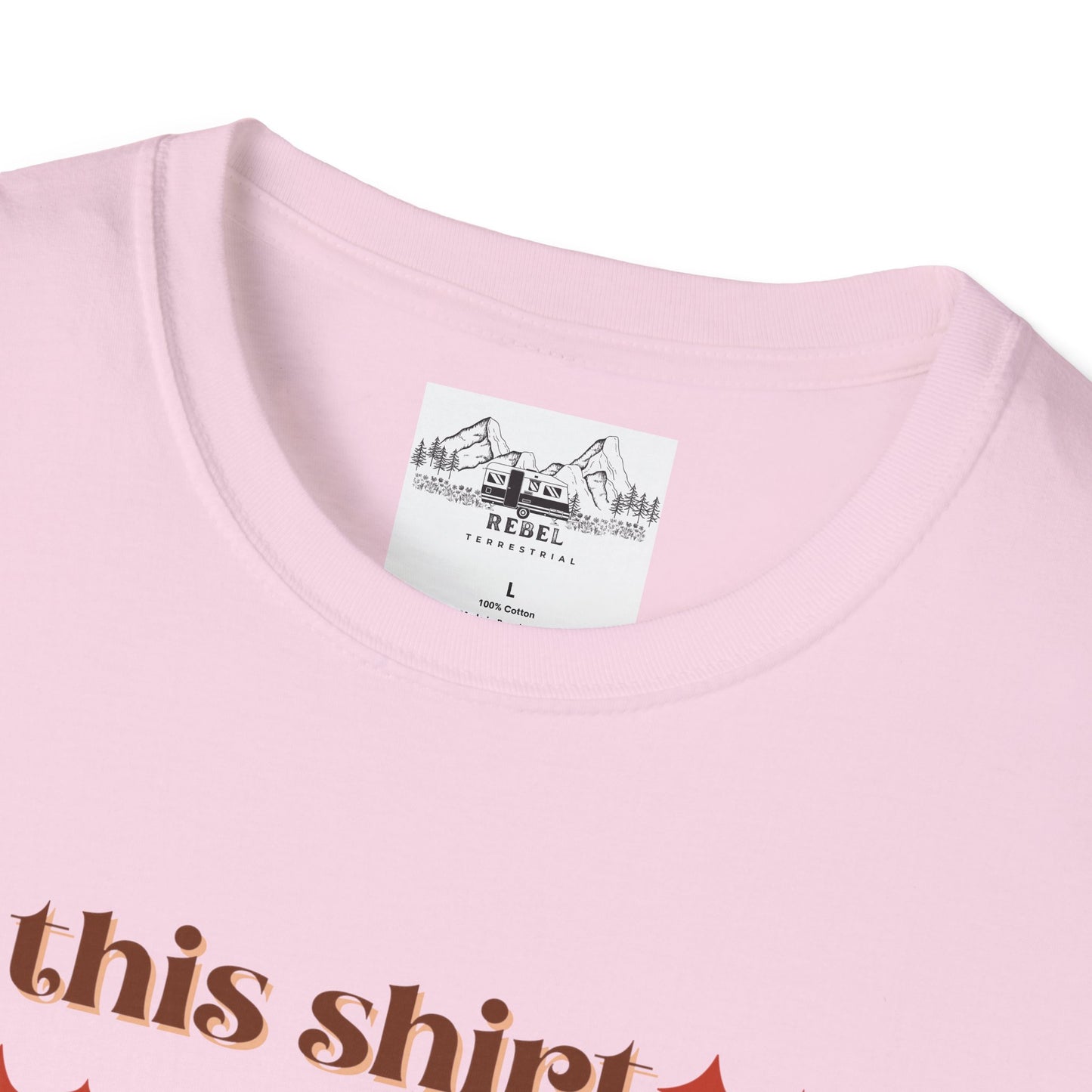 This Shirt Smells Like Campfire – Cozy Outdoorsy Unisex Softstyle T-Shirt